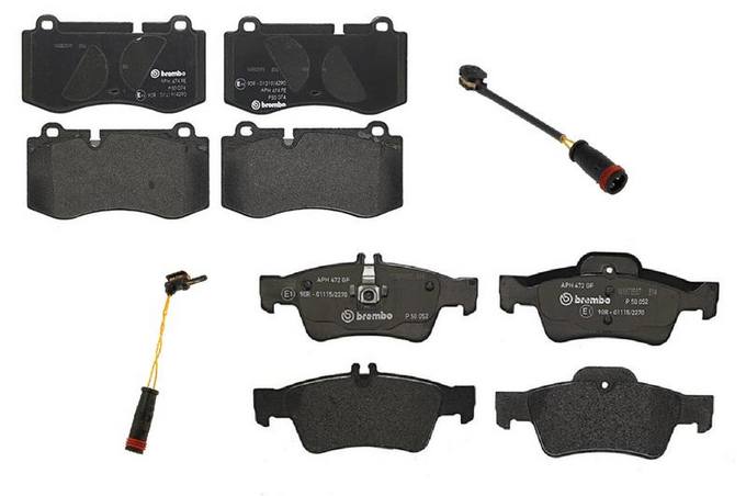 Brembo Brake Pads Kit -  Front and Rear (Low-Met)